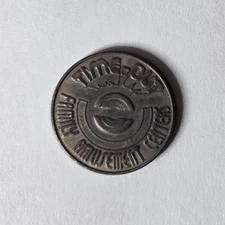 Time-Out Fairfax, VA Arcade Game Token 22mm