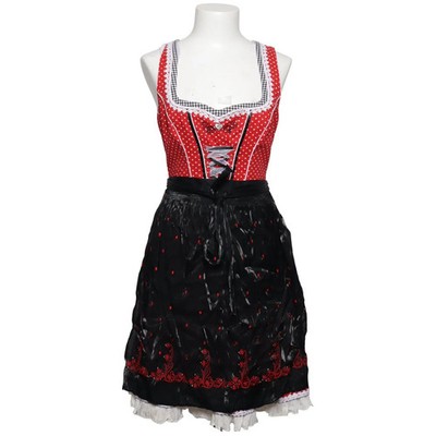 Spieth & Wensky, Dirndl, Größe: 36, Rot/Schwarz/Weiß #bLF