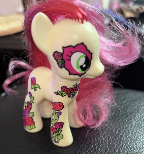 My Little Pony Roseluck Brushable Ponymania TRU Flower Tattoo Figure Toys R Us