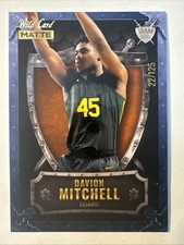2022 Wild Card Matte Davion Mitchell Weekend Warrior /125 #WW-10