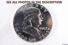 NobleSpirit (AM) GEM Proof 1963 Franklin Silver Half Dollar