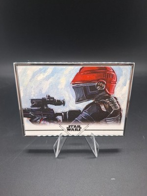 Star Wars Stellar Reproduction Sketch: Fennec Shand /100
