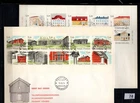 // FINLAND 1979 - 2 FDC - ARCHITECTURE