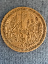 Anis-Paradies Springerle Cookie Mold 1048 Three Kings Circa 1680 Round Resin