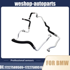 Engine Oil Cooler Line Inlet & Outlet Hose Pipe For BMW 550i GT 17227589510 US