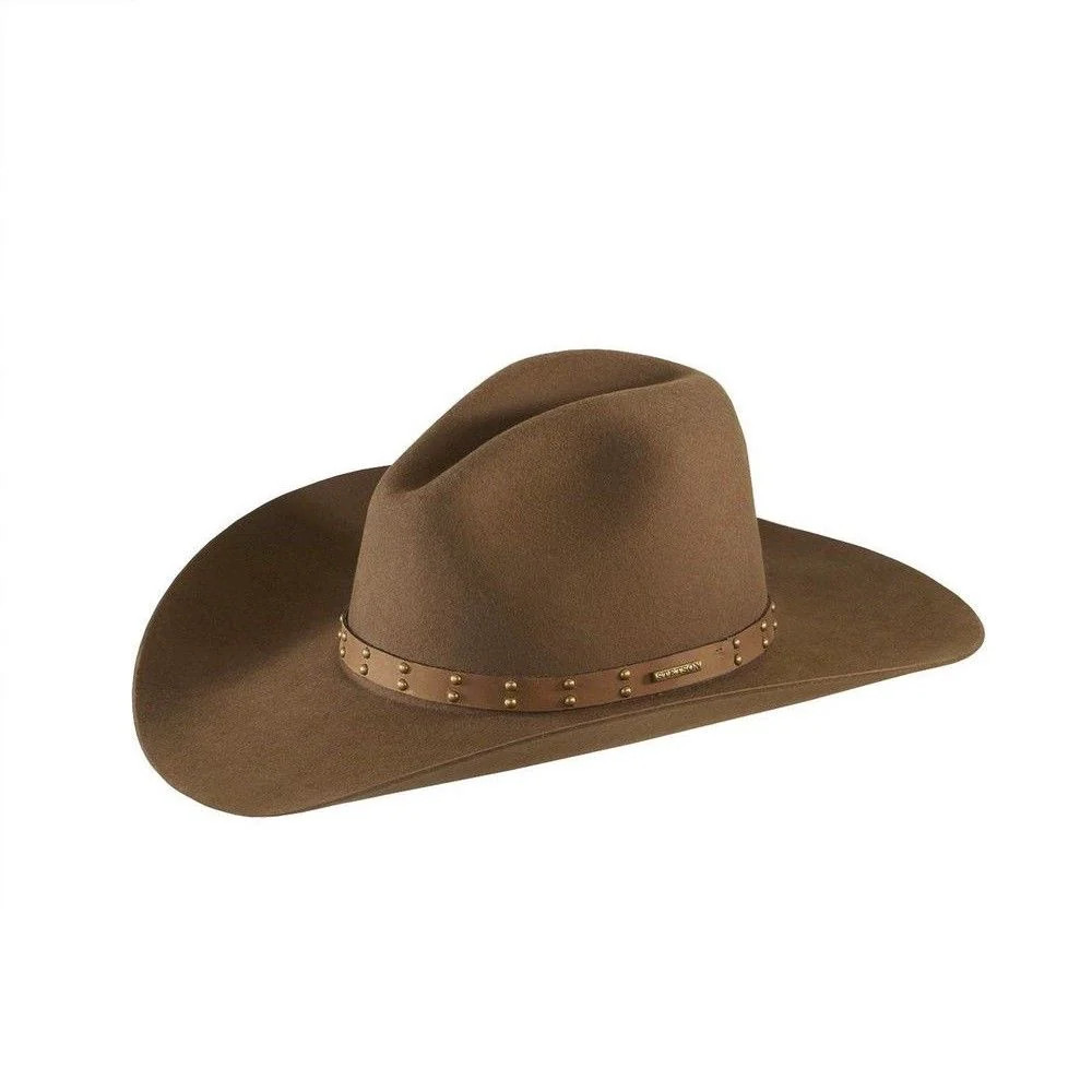 Stetson Seminole 4X Mink Brown Fur Felt Cowboy Hat SBSEMI-9G4023