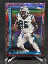 2025 Topps Chrome - #47 Derrick Brown (Leather Refractor)
