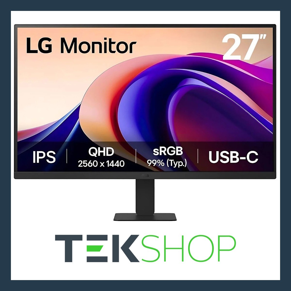 Lg 27U631a-B 27 Inch 100Hz Ips Qhd Usb-C Monitor Black - Image 4