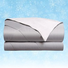 Cooling Blanket Twin Size 60x90 - Q-Max 0.47 Cool Rating - Lightweight Blanke...