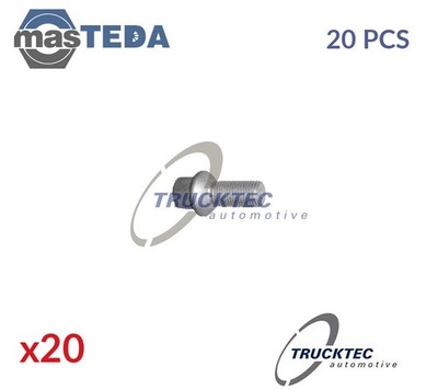0233020 RADSCHRAUBENSATZ TRUCKTEC AUTOMOTIVE 20PCS NEU OE QUALITÄT