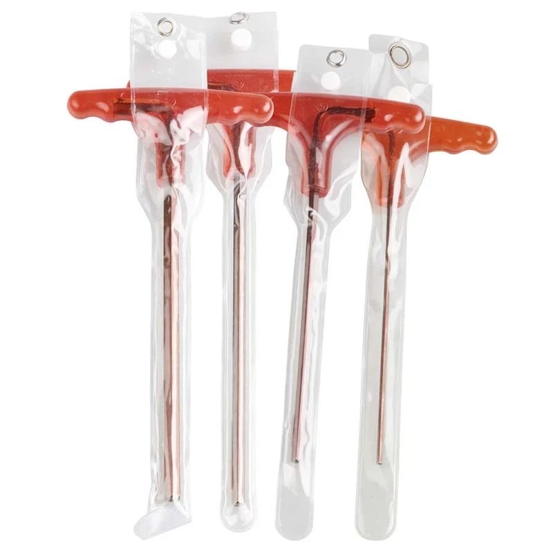 T-Handle Metric Hex Allen Keys Wrench Flat End Head 2mm To 10mm Alloy Steel - Image 4 of 4