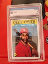 Topps 1986 Ozzie Smith #704 St. Louis Cardinals PGS 8 Base Set Baseball Card