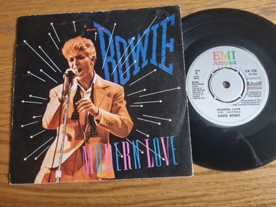 David Bowie   Modern Love 1983 7  Single EMI America Pop Rock