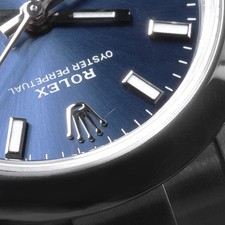 ROLEX oyster perpetual 28 276200 blue Random Number second hand Women 8