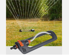 Automatic Oscillating Lawn Sprinkler Sprayer Grass Modes-Watering Device Lawn uk