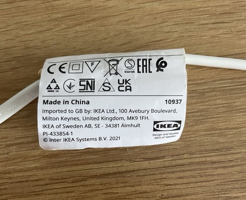 Lampada da tavolo/scrivania/comodino Ikea Tokabo a fungo in vetro smerigliato - H 15 cm - Foto 8 di 10