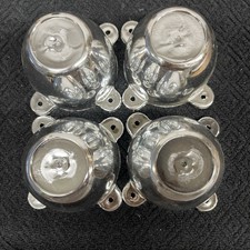 Set Of 4 Chrome Torq Thrust Wheel Center Rim Cap Hub Lug Cover 4 Spoke Ear Cone Set Of 4 Chrome Torq Thrust Wheel Center Rim Cap Hub Lug Cover 4 Spoke Ear Cone