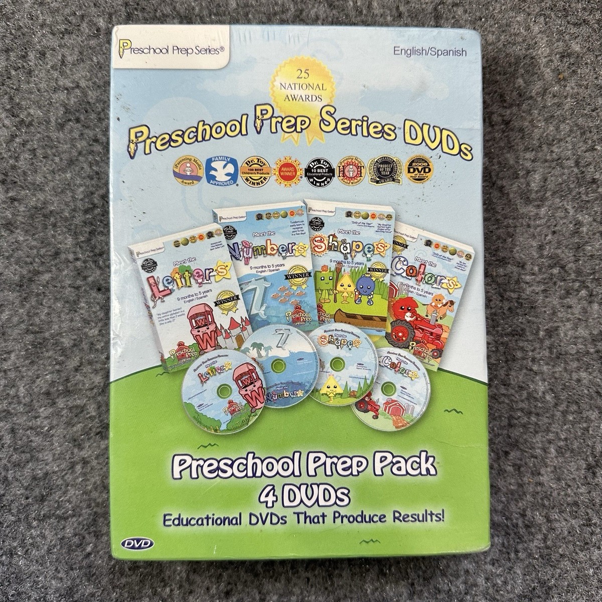 Preschool Prep Series: Preschool Prep Pack (DVD, 2009, 4-Disc Set