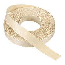 Birch Edge Banding, 1 in x 49.2 ft Wood Veneer Tape, Pre-glued Flexible