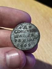 1669 Halfpenny Warwickshire Coventry City English Emergency Coinage Trade Token