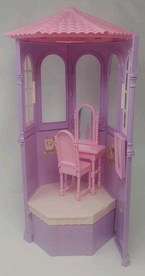 Vintage 2002 Barbie as Rapunzel Enchanted Tower Playset #47829