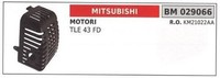 Shelter Marmitta Mitsubishi Hecke-SchneidgeräTe Tle 43 Fd 029066