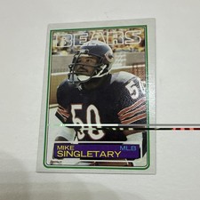 Topps 1983 Mike Singletary RC #38 Chicago Bears Base Set Football Card