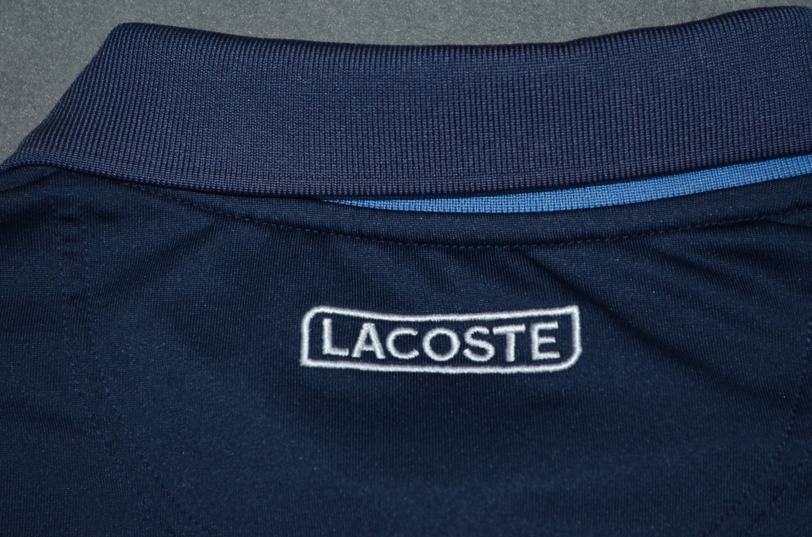 LACOSTE Sport Men's Polo Shirt Size XL/ 6 Navy Blue TPC Jasna Polana