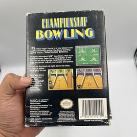 Championship Bowling (Nintendo Entertainment System, 1989) NES Complete CIB