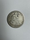 1876 Seated Liberty Half Dollar 50c US Silver Coin Original — photo 3