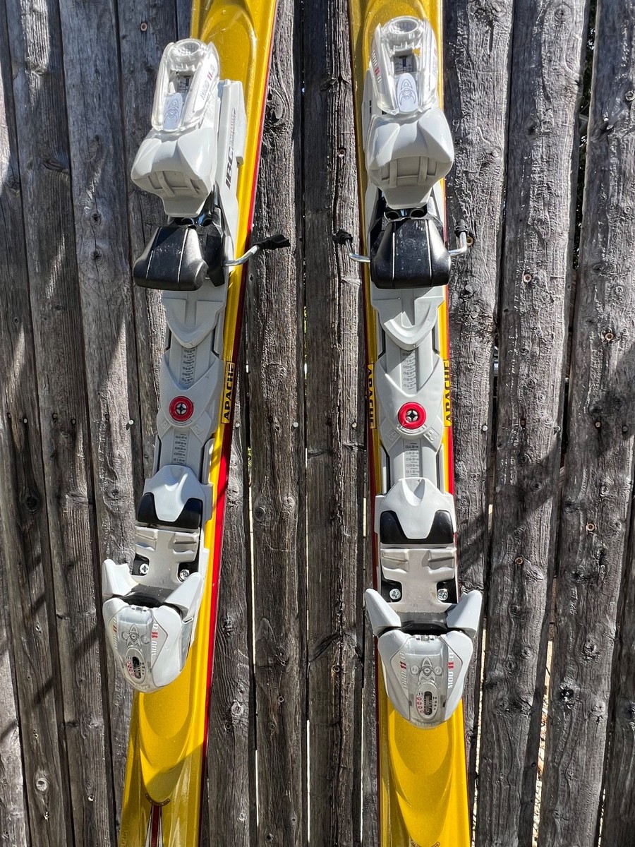 k2 apache xtr skis K2 Apache XTR skis 167cm PREOWNED yellow 119 . 72 . 103