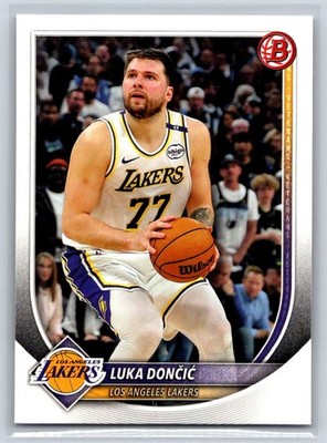2025-26 Bowman Luka Dončić #123 Los Angeles Lakers