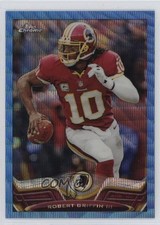 2013 Topps Chrome Blue Wave Refractor Robert Griffin III #125 11to