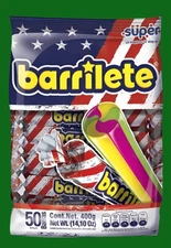 Colombian 🇨🇴 Barrilete Super Chewy Fruit Flavored Tutti Frutti - 50 Pack