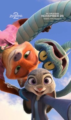 Zootopia 2 Nick Judy And Snake Selfie Teaser November 26 Poster