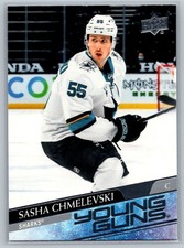 #718 Sasha Chmelevski 2020-21 Upper Deck San Jose Sharks Rookie