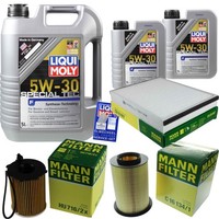 Inspektionskit Filter Liqui Moly ÖL 7L 5W-30 FüR Ford Focus Iii Turnier