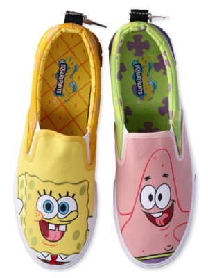 SpongeBob SquarePants Patrick Slide Shoes Sandals Gary Ground Up Men’s Sz 