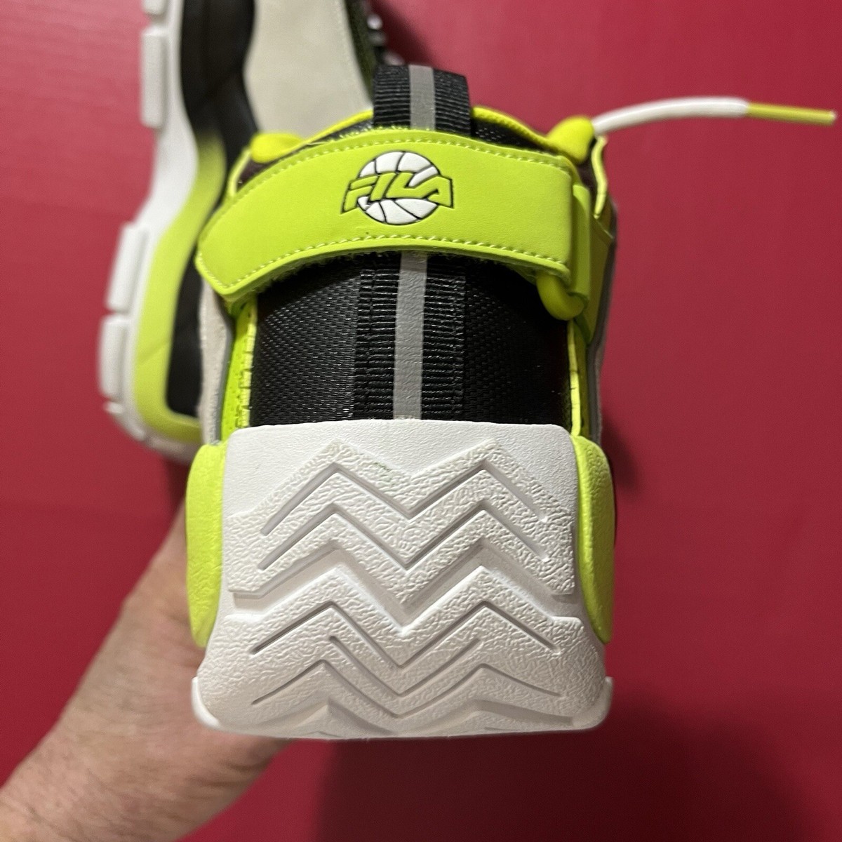 FILA 1BM01887-116 Sz 11.5 Green Black Mens Grant Hill 2 