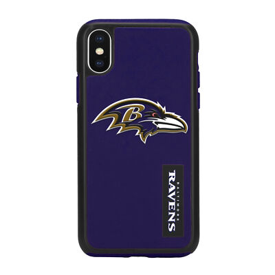 FOCO NFL Baltimore Ravens Dual Hybrid Case for iPhone X & XS (5.8'')
