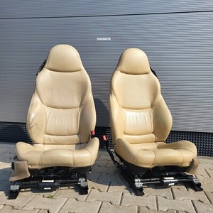 BMW Z3 Roadster Fahrer +  Beifahrer Sport Sitz Leder beige Sitzheizung ABHOLUNG