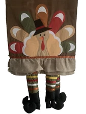 Table Runners Holiday Linen Fall Decor for Kitchen Thanksgiving Turkey Pilgrim