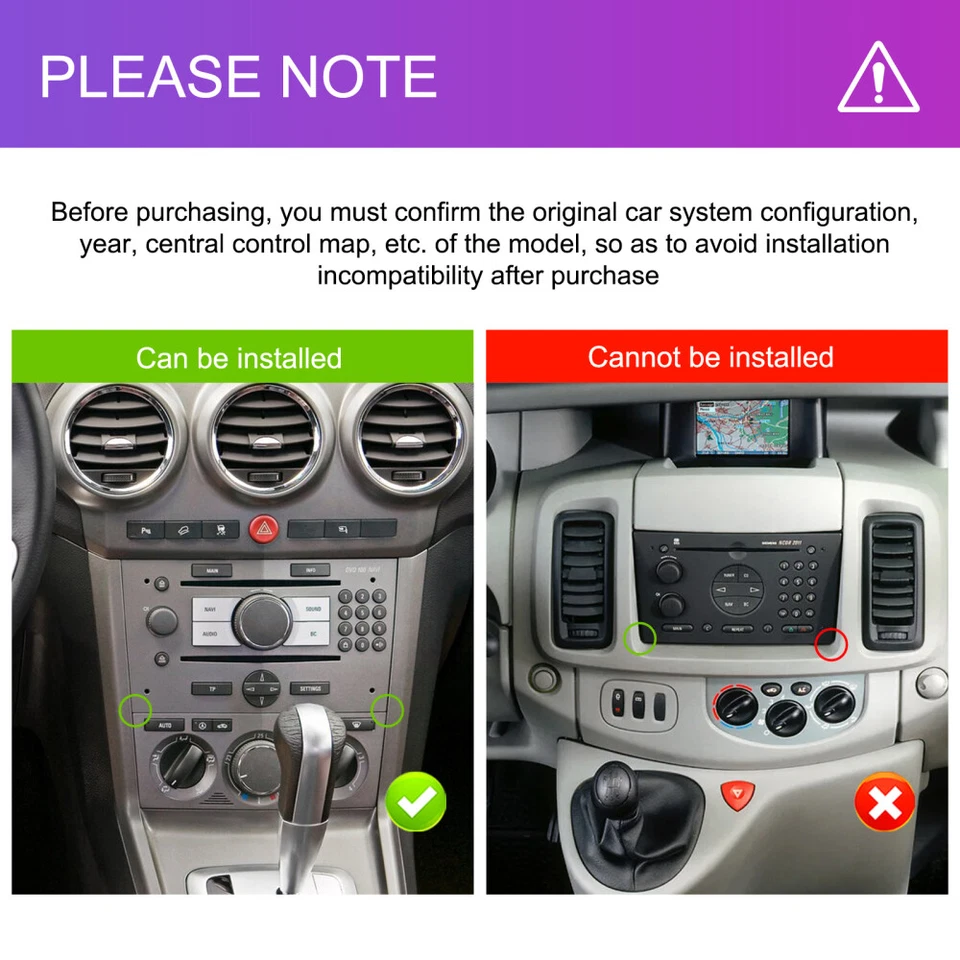 Android Autoradio GPS NAVI Für Opel Zafira B Corsa C D Astra G H Vivaro Vectra C - Bild 3 von 4