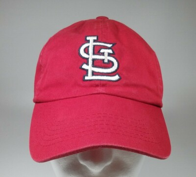 St. Louis Cardinals Baseball Hat Red 1990s THE CAP GROSSCAP Adjustable Strap
