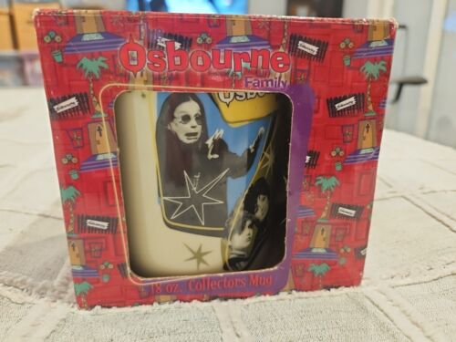 The Osbourne Family 18oz Coffee Mug I'm Moving In with the Osbournes! 2002 NEW  - Picture 1 of 11