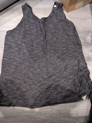 Sonoma 2x Heathered Black Tank Top
