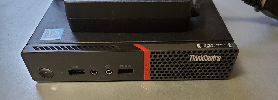 Lenovo M600 Desktop (ThinkCentre) - Type 10G9 - J3710/4.0G/256G/1GbE 10G9001GUS - Image 2 of 4