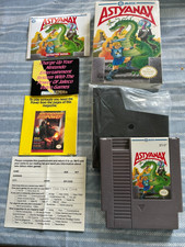 Astyanax NES Nintendo Complete CIB Manual BOX Inserts w/ reg card Game TESTED