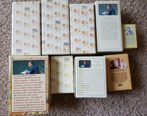 Precious Moments Porcelain Figurine LOT 527777 183342 523526 142654 ENESCO SALE - Imagen 2 de 11