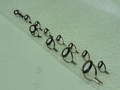 TMNLSG Titanium gray S.S Guide SIC ring Inshore rod set of 11 #16~6 with #6 Top